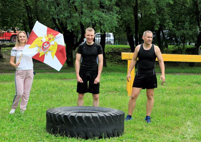 «В канун всероссийского Дня физкультурника в Управлении Росгвардии по Амурской области прошел спортивный праздник под девизом  «День спорта с Росгвардией»