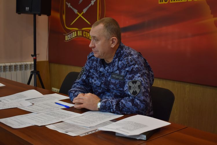 В Приамурье Росгвардия провела заседание Координационного совета по вопросам частной охранной деятельности