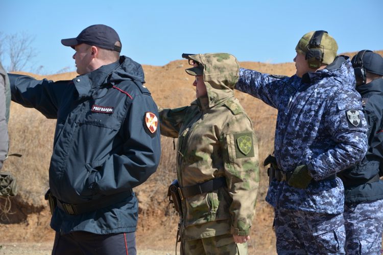 В Благовещенске проходит Чемпионат Управления Росгвардии по стрельбе
