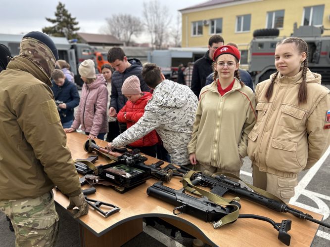 День открытых дверей в Управлении Росгвардии для детей города Благовещенска