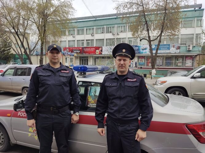 Сотрудники Росгвардии в Амурской области поддержали Всероссийскую акцию «Бессмертный автополк»