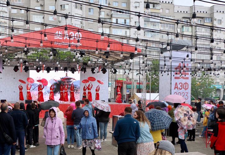 Росгвардия приняла участие в обеспечении правопорядка на Международной экономической выставке «АмурЭкспоФорум»