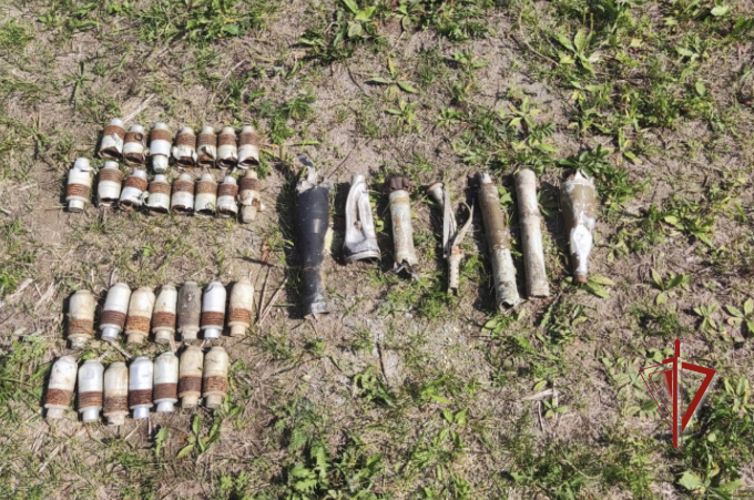 В Амурской области сотрудники Росгвардии уничтожили снаряды