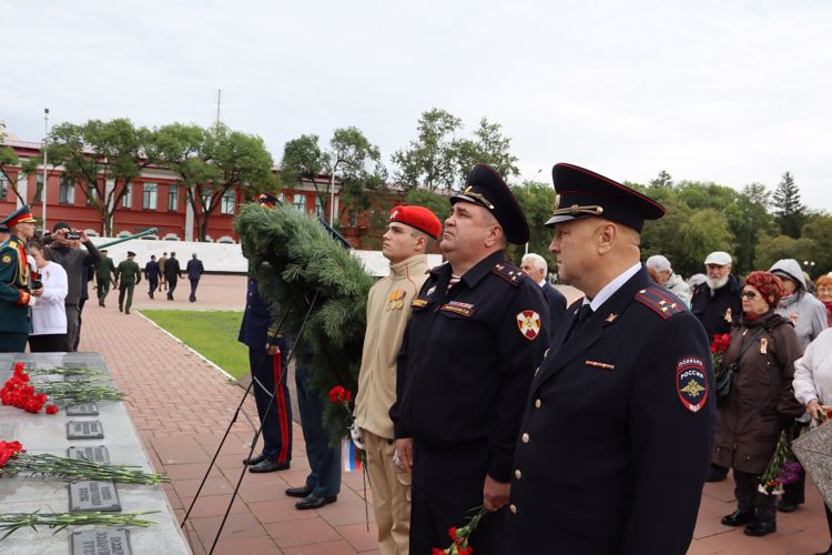 В Благовещенске почтили память погибших во Второй мировой войне