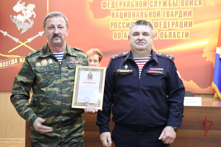 Ветеранов войск правопорядка чествовали в Амурской области