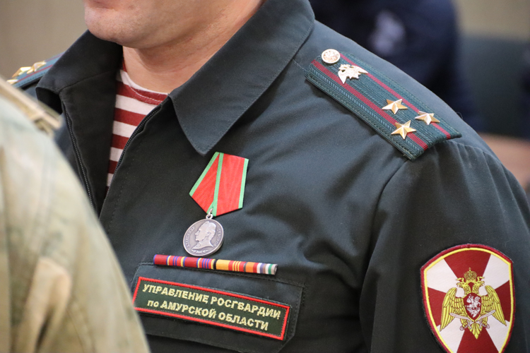 Сотрудники Росгвардии награждены государственными наградами