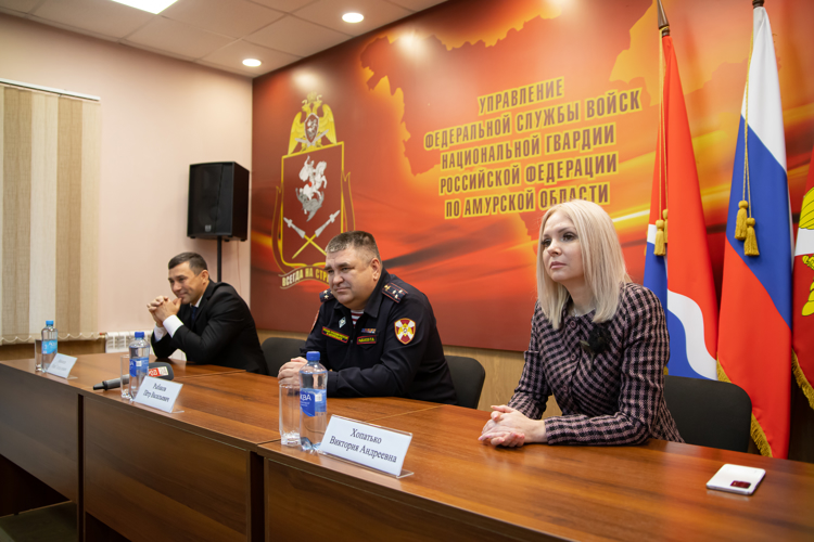  «Наставником месяца»  стал офицер Росгвардии в Благовещенске