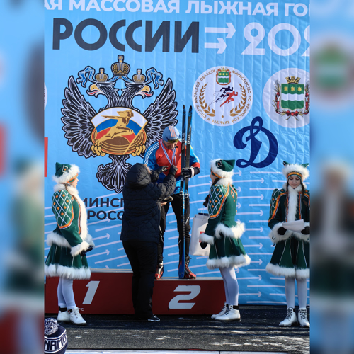В Приамурье сотрудники Росгвардии участвовали в спортивном мероприятии  «Лыжня России – 2024»