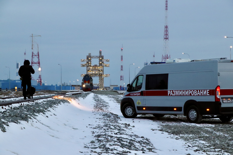 Росгвардия обеспечила безопасность пуска ракета-носителя «Ангара-А5» с космодрома Восточный 