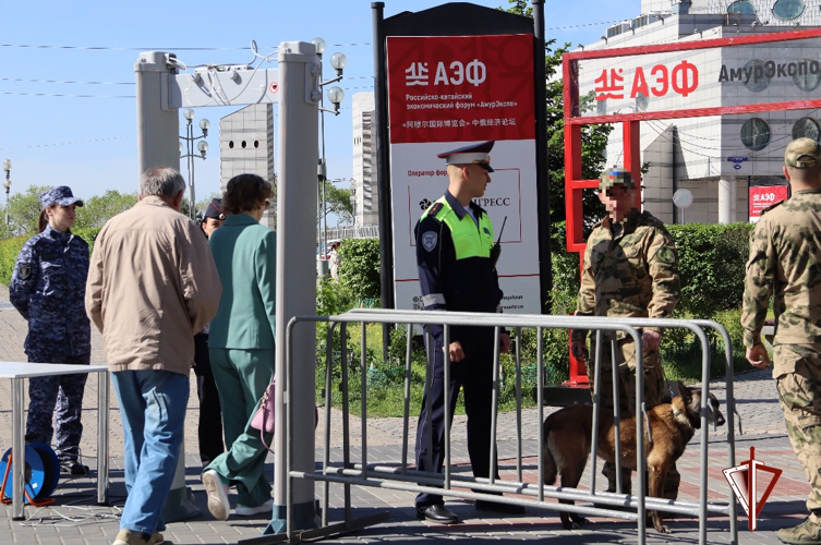 В Приамурье Росгвардия обеспечила безопасность проведения АМУРЭКСПОФОРУМА 