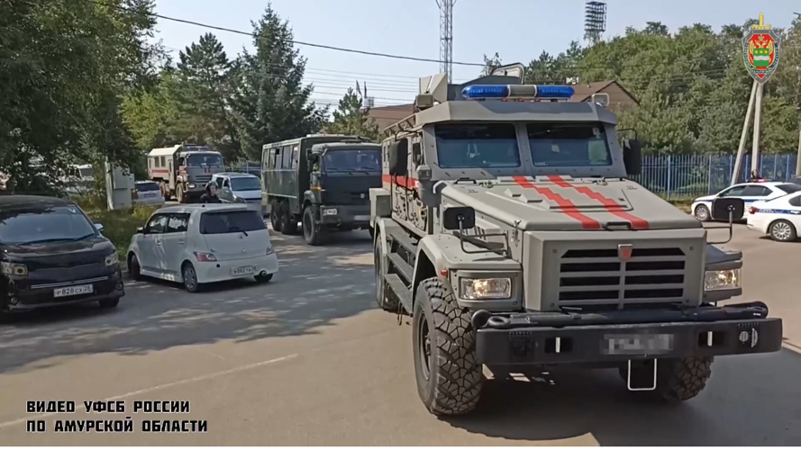 В Благовещенке прошли антитеррористические учения