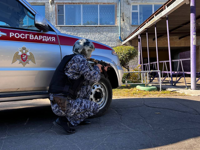 В Белогорске завершилась антитеррористическая тренировка