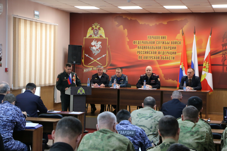 В территориальном Управлении Росгвардии подвели итоги служебно-боевой деятельности за 2024 год