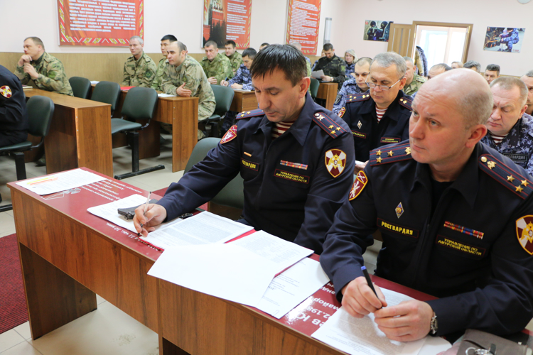 В территориальном Управлении Росгвардии подвели итоги служебно-боевой деятельности за 2024 год