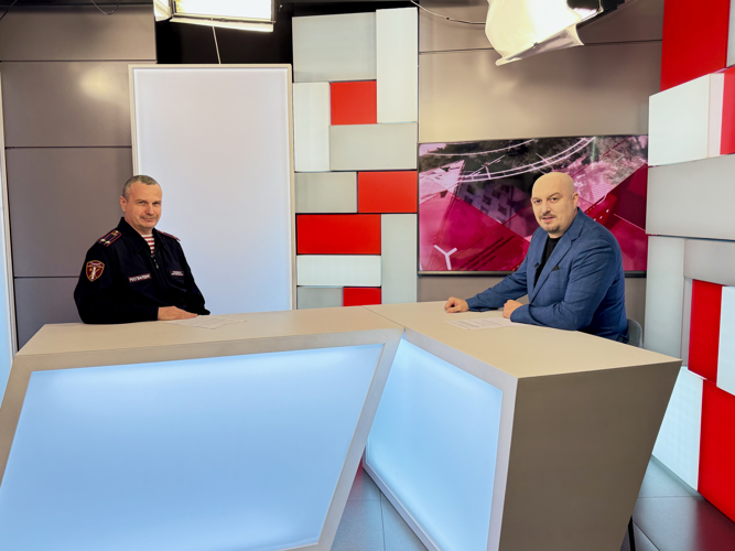 Представитель Росгвардии стал гостем программы «В центре внимания» на Амурском областном телевидении