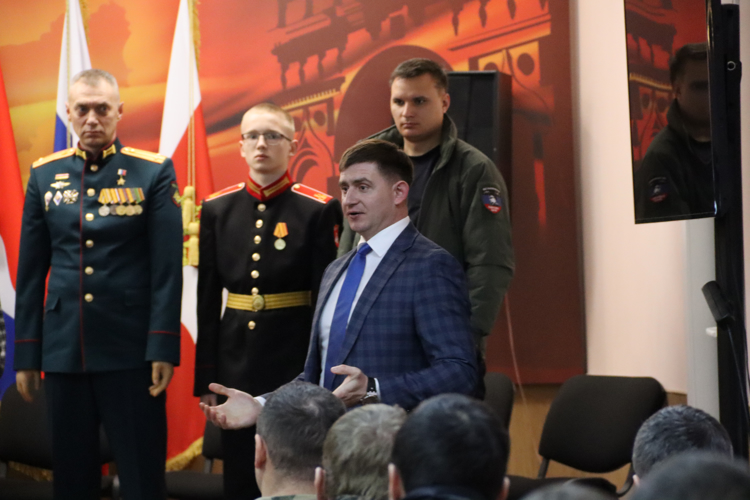 Экипаж легендарного танка "Алёша" стал гостями росгвардейцев в Амурской области