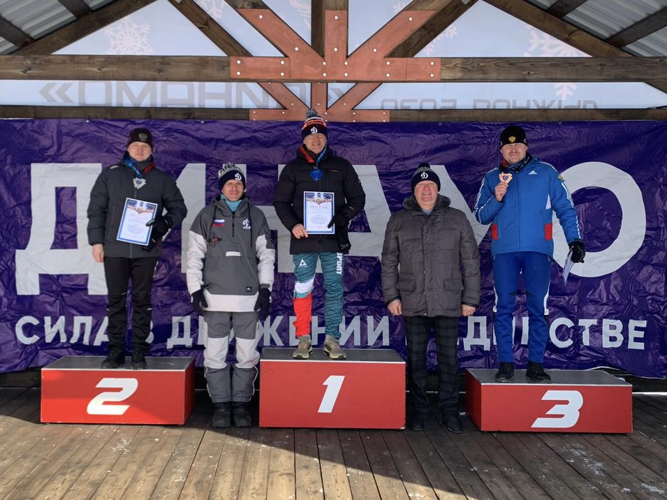 Команда Росгвардии заняла второе место на чемпионате «Динамо» по лыжным гонкам