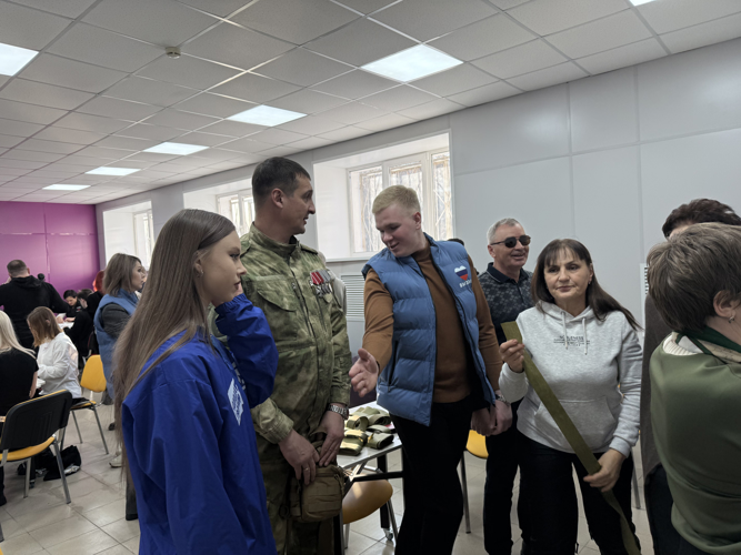 Представители Росгвардии в Амурской области приняли участие в открытии патриотического центра «Вызов»