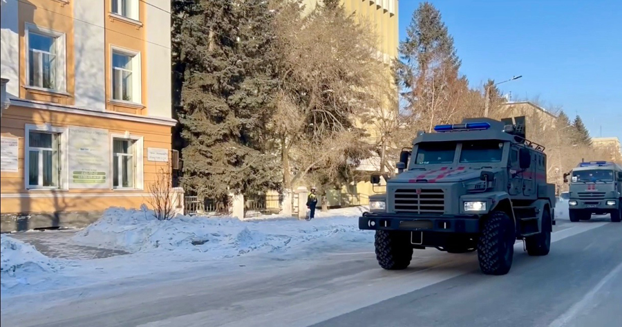 В Благовещенске сотрудники Росгвардии приняли участие в антитеррористических учениях