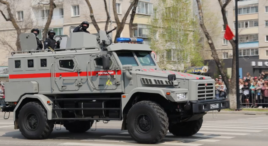 В Благовещенске росгвардейцы приняли участие в мероприятиях, посвященных Дню Победы