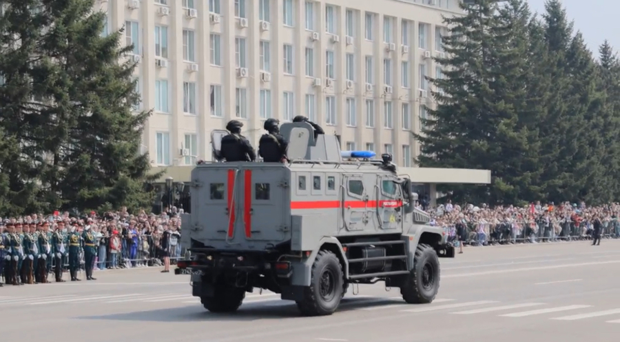 В Благовещенске росгвардейцы приняли участие в мероприятиях, посвященных Дню Победы