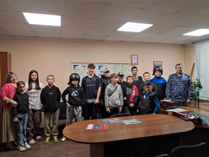 В Амурской области проходит ведомственная акция «Каникулы с Росгвардией»