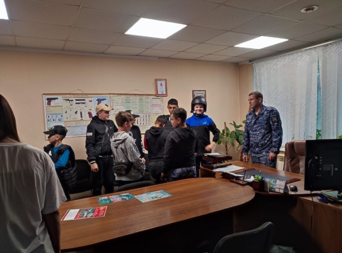 В Амурской области проходит ведомственная акция «Каникулы с Росгвардией»