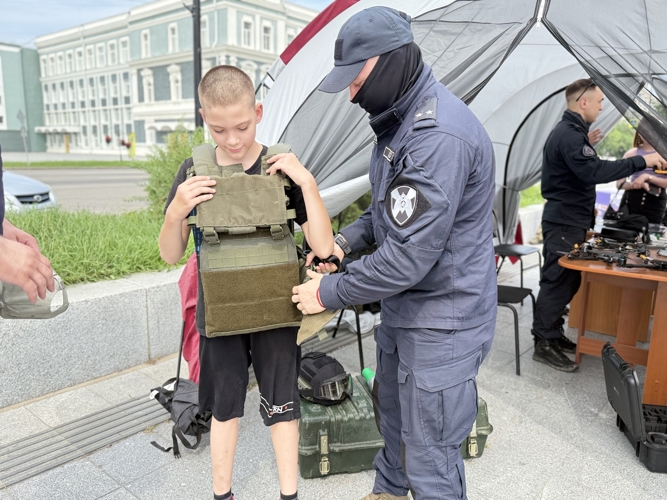 В День молодежи, Росгвардия  приняла участие в городском фестивале «Действуй!»