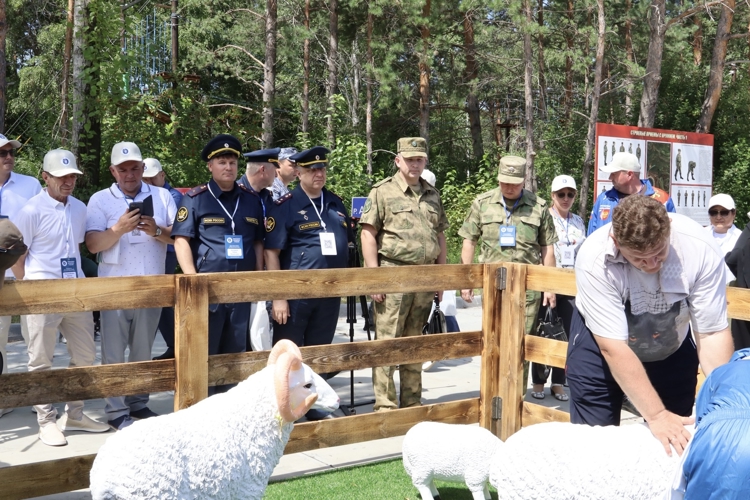 В Благовещенске Росгвардия приняла участие в учениях по ликвидации условного очага опасного заболевания животных