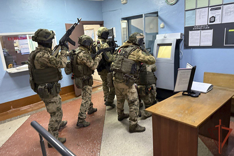 В Благовещенске спецподразделения приняли участие в антитеррористических учениях