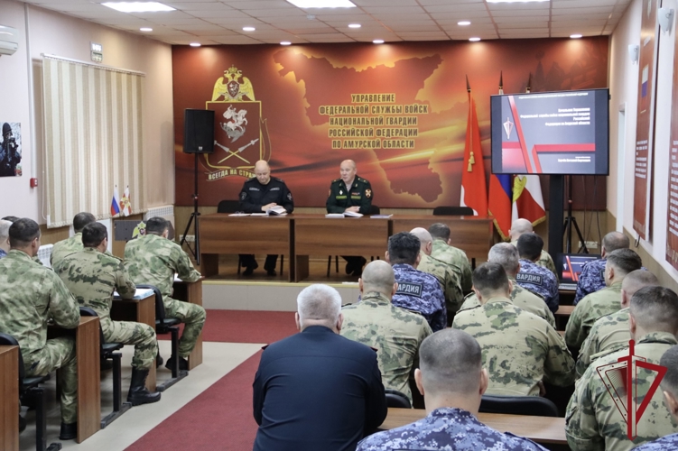 Амурскую область с рабочим визитом посетил заместитель командующего Восточным округом войск национальной гвардии Михаил Романов