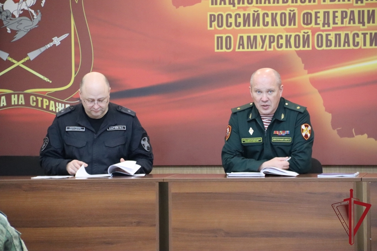 Амурскую область с рабочим визитом посетил заместитель командующего Восточным округом войск национальной гвардии Михаил Романов