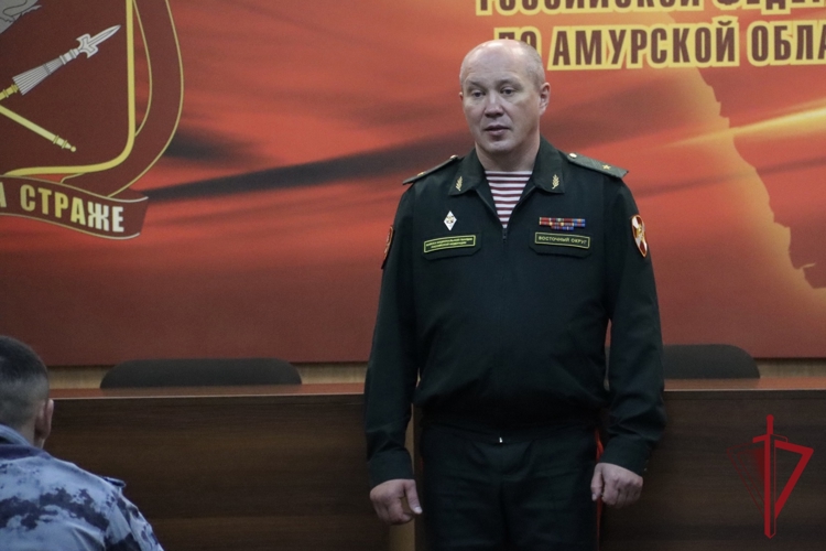 Амурскую область с рабочим визитом посетил заместитель командующего Восточным округом войск национальной гвардии Михаил Романов