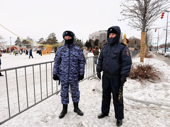 Безопасность мероприятий Нового года по восточному календарю обеспечили сотрудники Росгвардии в Приамурье