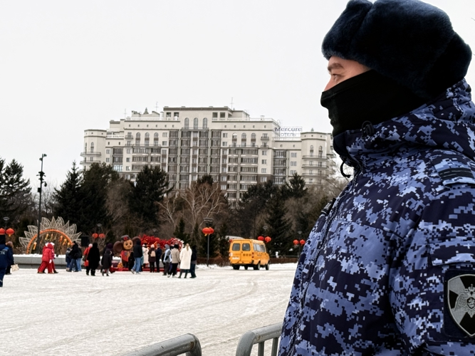 Безопасность мероприятий Нового года по восточному календарю обеспечили сотрудники Росгвардии в Приамурье