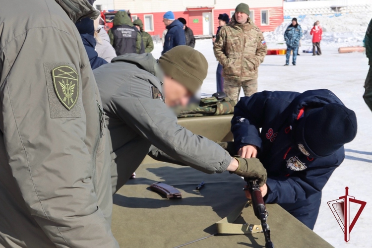 В Благовещенске Росгвардия приняла участие в мультиспортивном празднике «Пульс весны»