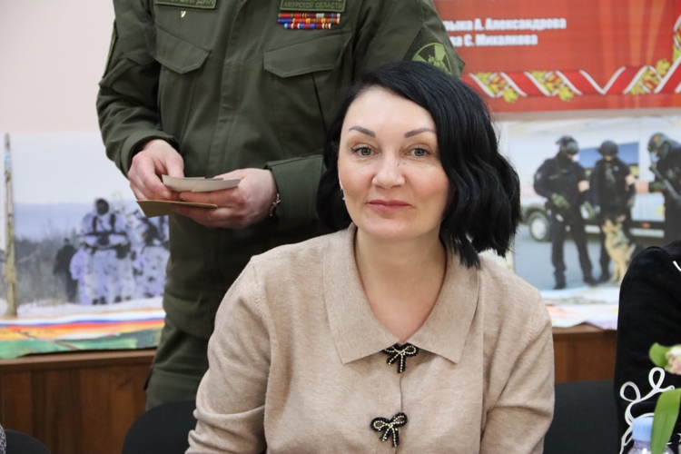 Начальник Управления Росгвардии по Амурской области встретился с членами семей сотрудников и военнослужащих погибших при исполнении служебных обязанностей