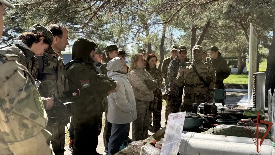В Амурской области Росгвардия приняла участие в учебно-практических курсах для журналистов «Бастион»